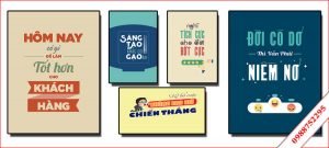 Tranh canvas phòng làm việc