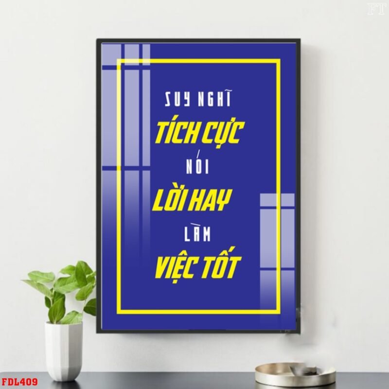 Tranh động lực - Slogan (10)