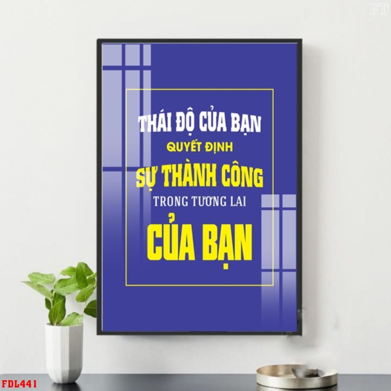 Tranh động lực - Slogan (42)