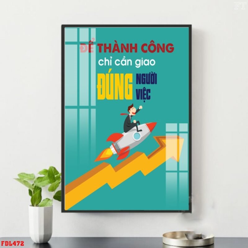 Tranh động lực - Slogan (73)